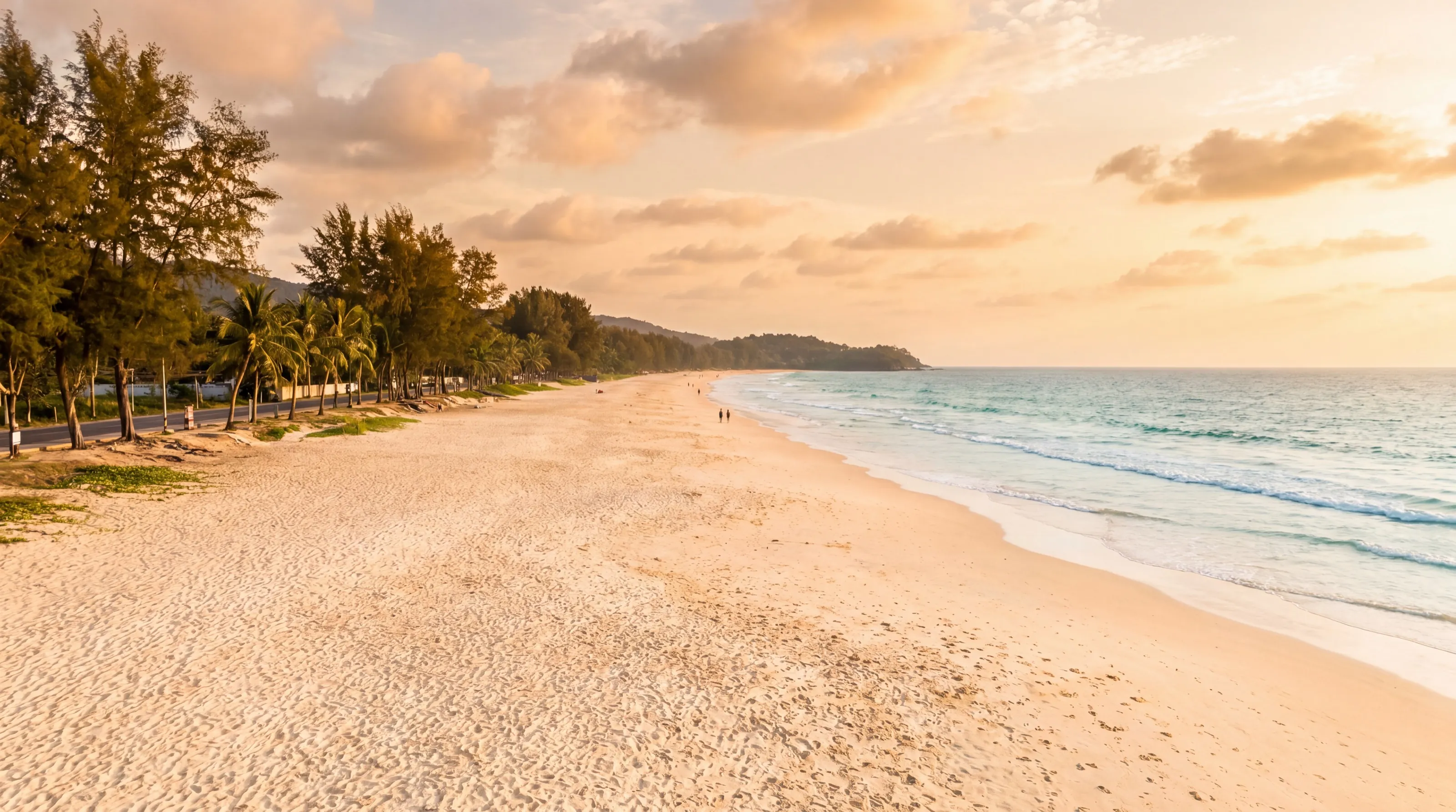 Karon Beach — kilometres of pale sand and turquoise surf