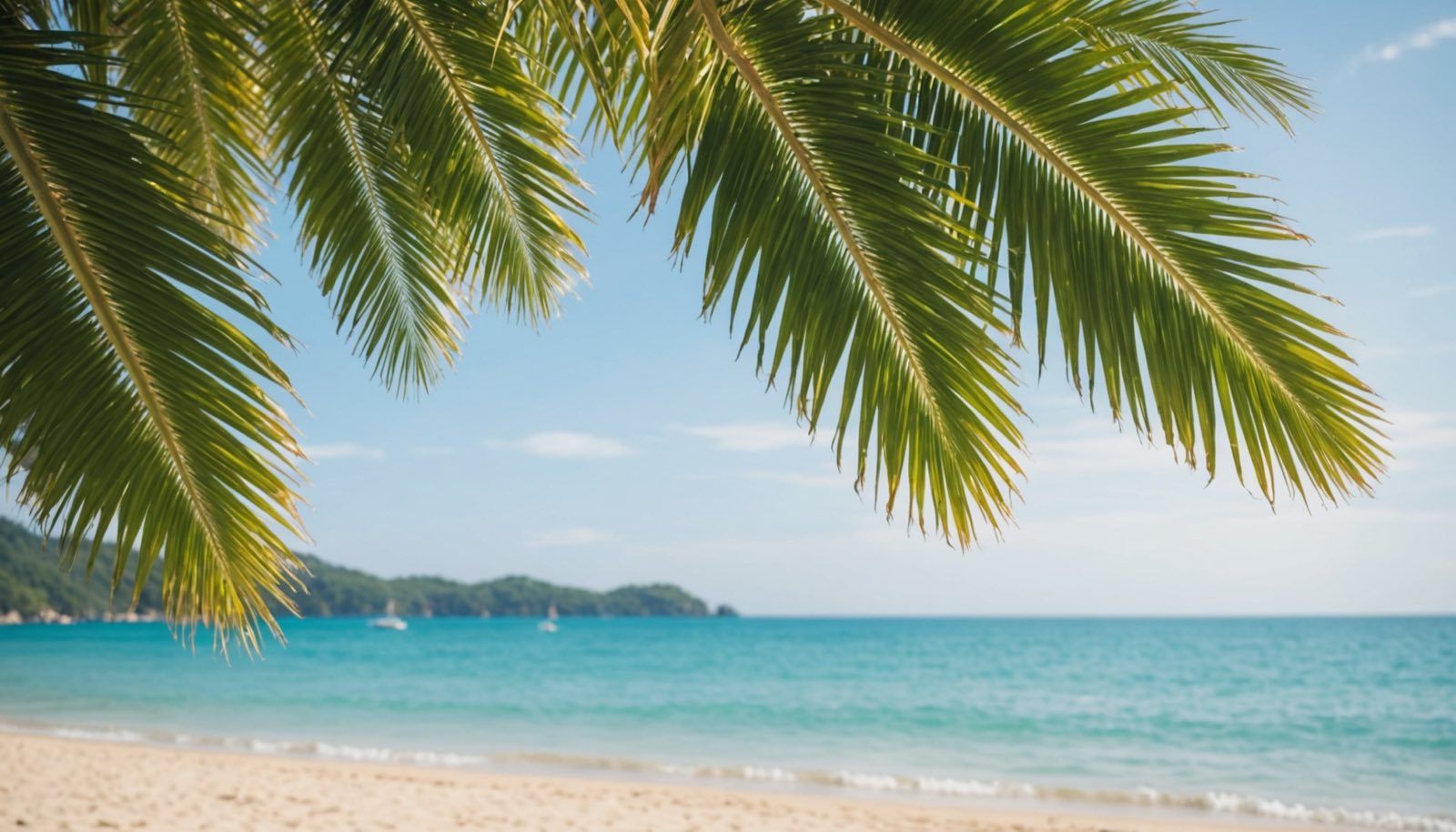 Phuket coastline — rental section background